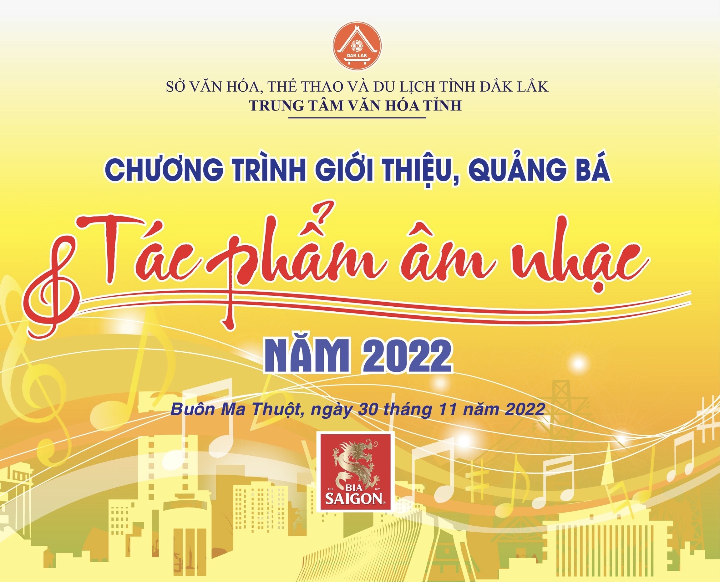 Chương trình giới thiệu, quảng bá tác phẩm âm nhạc năm 2022