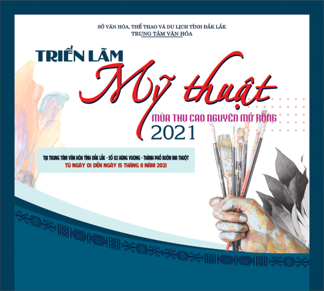 Clip giới thiệu Triển lãm Mỹ thuật  "Mùa thu Cao Nguyên" mở rộng năm 2021