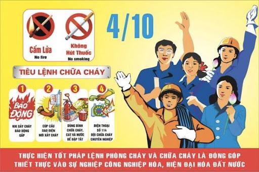 Hưởng ứng “Ngày toàn dân PCCC” 04/10