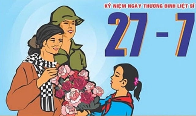 Tổ chức các hoạt động kỷ niệm 76 năm ngày Thương binh - Liệt sĩ (27/7/1947 - 27/7/2023)