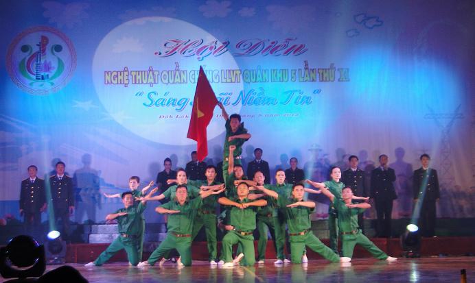 Hội diễn Nghệ thuật Lực lượng Vũ trang Quân khu 5 lần thứ XI năm 2013