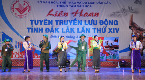 Liên hoan Tuyên truyền lưu động tỉnh Đăk Lắk lần thứ XIV thành công tốt đẹp