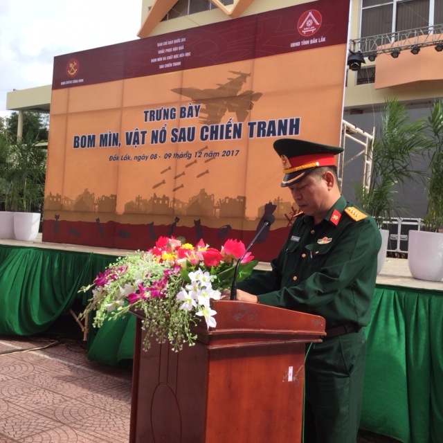 Trưng bày Bom mìn, vật nổ sau chiến tranh