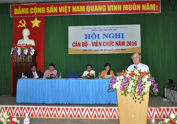 HỘI NGHỊ CÁN BỘ, VIÊN CHỨC TRUNG TÂM VĂN HÓA NĂM  2016