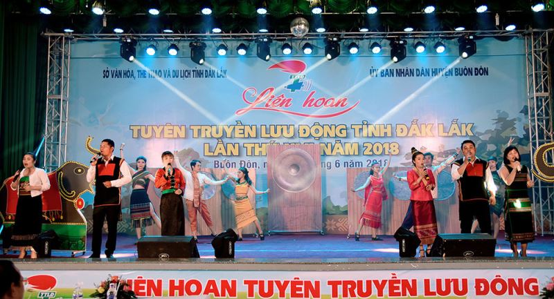 Khai mạc Liên hoan Tuyên truyền lưu động tỉnh Đắk Lắk lần thứ XVI năm 2018