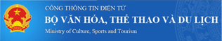 Bộ văn hóa, thể thao và du lịch