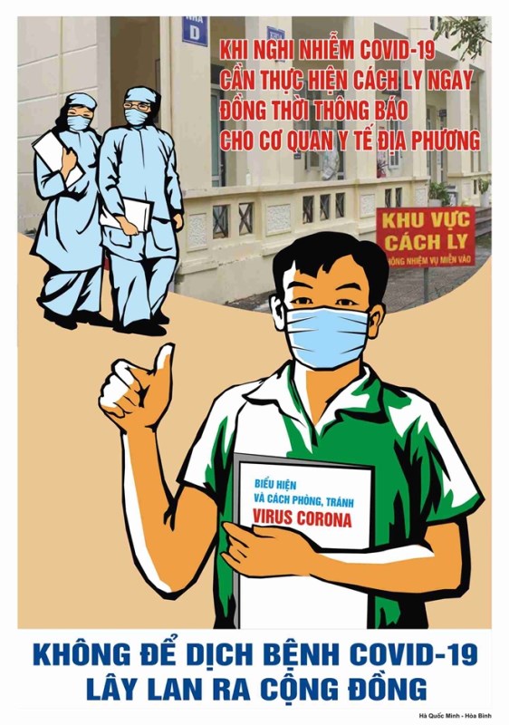 Tranh cổ động COVID-19